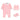 Moschino SET TUTINE E CAPPELLI Rosa