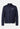 Ea7 Emporio Armani Giubbotto Blu Con Logo Argento