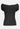Guess Top Charlotte Scollo Bardot Color Nero