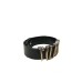 Alviero Martini 1a Classe bracciale nero con logo 