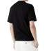 Emporio Armani T-Shirt a manica corta Nera in jersey di cotone con logo EMPORIO ARMANI ricamato