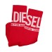 Calzini Diesel Bambino Neri e Rossi