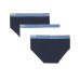 Emporio Armani Set 3 Slip con vita elastica e logo lettering 