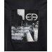 Emporio Armani T-shirt a manica corta Blu Navy da Uomo con maxi patch