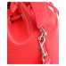 Versace Jeans Couture Borsa a Secchiello Rosso da Donna con cinghia rossa 