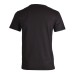 Emporio Armani T-Shirt a manica corta in cotone Nera con maxi logo lettering bianco 