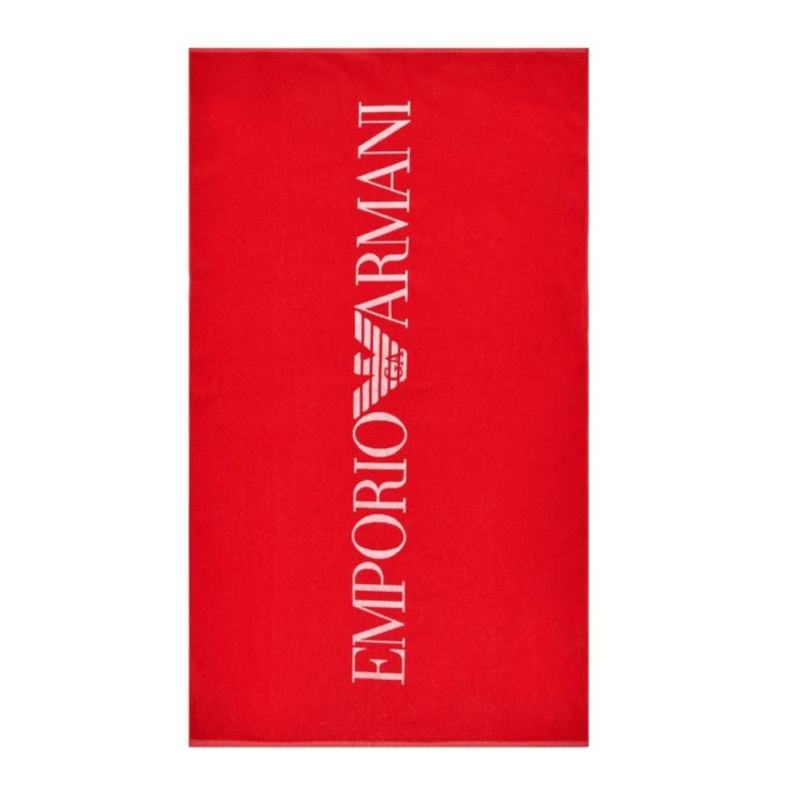 EMPORIO ARMANI TELO MARE UNISEX RED 