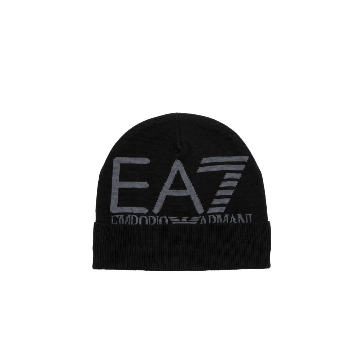 EA7 EMPORIO ARMANI CAPPELLO NERO CON LOGO