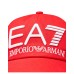 EA7 EMPORIO ARMANI CAPPELLO CON VISIERA ROSSO 