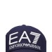 EA7 EMPORIO ARMANI CAPPELLO BLU UNISEX CON LOGO NELLA PARTE ANTERIORE 