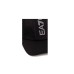 EA7 EMPORIO ARMANI CAPPELLO BASEBALL BLACK NON BANDA CON LOGO LETTERING WHITE