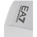 EA7 EMPORIO ARMANI CAPPELLO BIANCO DA UOMO CON LOGO NELLA PARTE ANTERIORE