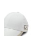 EA7 EMPORIO ARMANI CAPPELLO BIANCO CON INSERTI ORO 