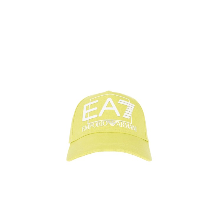 EA7 EMPORIO ARMANI CAPPELLO DA UOMO GIALLO FLUO 