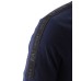 EA7 EMPORIO ARMANI T-SHIRT BLU CON BANDE NERE 