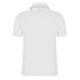 EMPORIO ARMANI POLO A MANICA CORTA IN COTONE WHITE CON COLLO CON LOGO LETTERING BLACK 