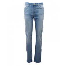 EMPORIO ARMANI JEANS SKINNY FIT DENIM BLU CHIARO CINQUE TASCHE 