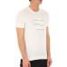Emporio Armani T-shirt a manica corta Bianca da uomo con stampa lettering Emporio Armani
