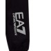 Ea7 Emporio Armani pantalone nero da Bimbo con logo nella parte anteriore