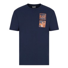 EA7 Emporio Armani T-shirt da uomo blu 