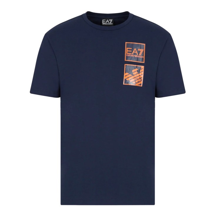 EA7 Emporio Armani T-shirt da uomo blu 