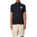 EMPORIO ARMANI POLO A MANICA CORTA IN COTONE BLU NAVY E PATCH CON LOGO EA RICAMATO BLUE E BEIGE