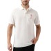 EMPORIO ARMANI POLO A MANICA CORTA WHITE CON LOGO AQUILA CARTOON RICAMATO RED 