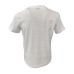 Emporio Armani T-Shirt Bianca a manica corta in cotone con patch ricamato con logo a rilievo