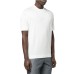 EMPORIO ARMANI T-SHIRT IN LYOCELL A MANICA CORTA WHITE CON LOGO LETTERING TONO SU TONO 