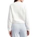 EMPORIO ARMANI FELPA GIROCOLLO IN COTONE WHITE CON MAXI LOGO LETTERING MULTICOLOR