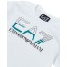 Ea7 Emporio Armani t-shirt da bimbo bianca 