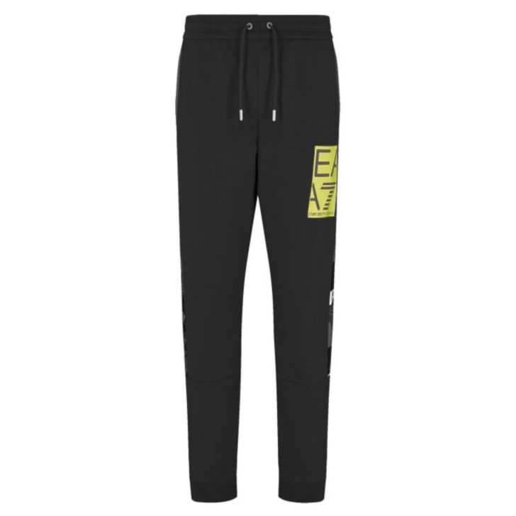 EA7 EMPORIO ARMANI PANTALONE DI TUTA NERO DA UOMO