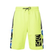 EA7 EMPORIO ARMANI BERMUDA GIALLO FLUO DA UOMO