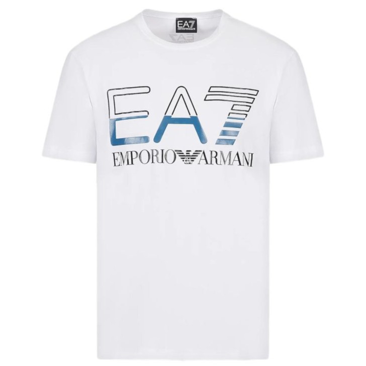EA7 Emporio Armani T-shirt a maniche corte Bianca da Uomo
