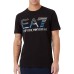 EA7 Emporio Armani T-shirt a maniche corte Nera da Uomo 