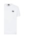 EA7 Emporio Armani T-shirt bianca a maniche corte da Uomo con logo a contrasto