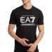 EA7 Emporio Armani T-shirt a maniche corte nera da Uomo