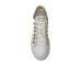 EMANUELLE VEE SNEAKER IN LEATHER TOTAL WHITE E GOLD