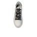 EMANUELLE VEE SNEAKER IN LEATHER WHITE E BLACK