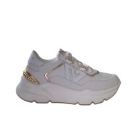 EMANUELLE VEE SNEAKER IN LEATHER WHITE 