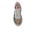 EMANUELLE VEE SNEAKER MULTICOLOR IN LEATHER E CAVALLINO MACULATO