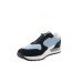 Harmont&Blaine Sneakers da Uomo Blu in pelle scamosciata con logo