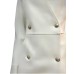 GUESS BY MARCIANO JODY LS WRAP DRESS BIANCO DA DONNA CON BOTTONI NELLA PARTE ANTERIORE 