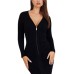 GUESS BY MARCIANO HERMIONE CHENILLE ALLOVER VESTITO NERO DA DONNA 