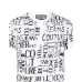 Versace Jeans Couture T-shirt a girocollo bianca da Uomo 