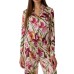 GUESS BY MARCIANO CAMICIA ROSA CON FANTASIA A FIORI