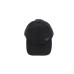 EMPORIO CAPPELLO DA BASEBALL BLACK IN NYLON CON PLACCHETTA AQUILA