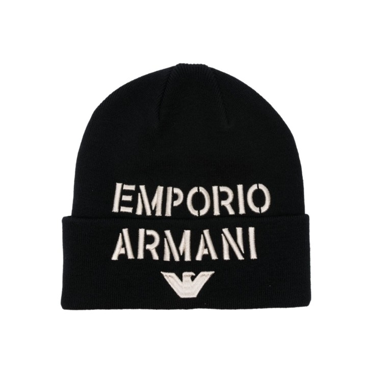 EMPORIO ARMANI RAPPER HAT BLU NAVY