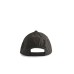 EMPORIO ARMANI CAPPELLO DA BASEBALL GREEN IN NYLON JACQUARD LOGO LETTERING ALL OVER E LOGO LETTERING IN METALLO	