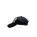 EMPORIO ARMANI CAPPELLO DA BASEBALL IN COTONE BLUE CON RICAMO WHITE FRENCH BULLBOG